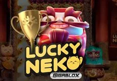 Lucky Neko slot at Rocketriches Casino