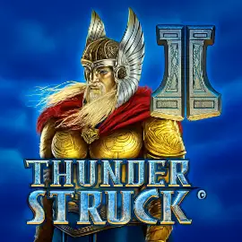 Thunderstruck II slot at Rocketriches Casino